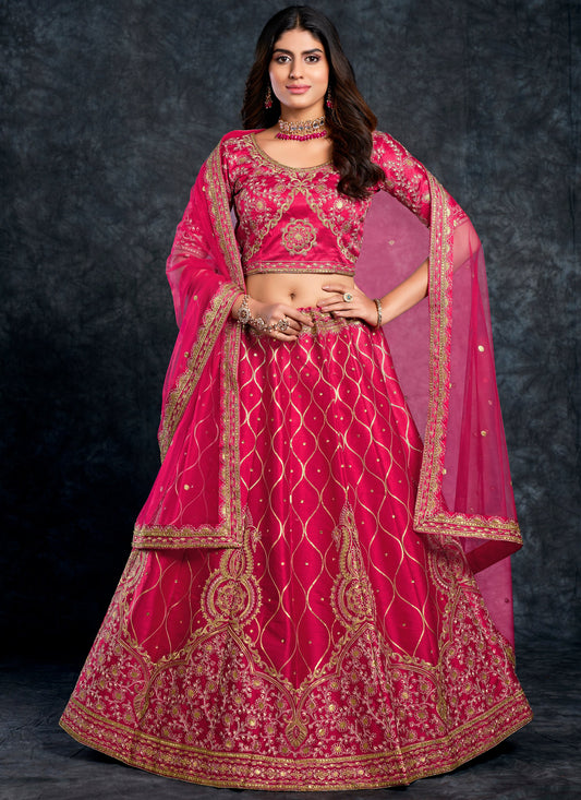 Bridal Pink Lehenga Choli