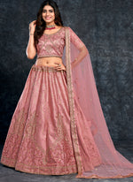 Bridal Peach Lehenga Choli