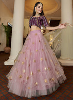 Designer Light Purple Lehenga Choli